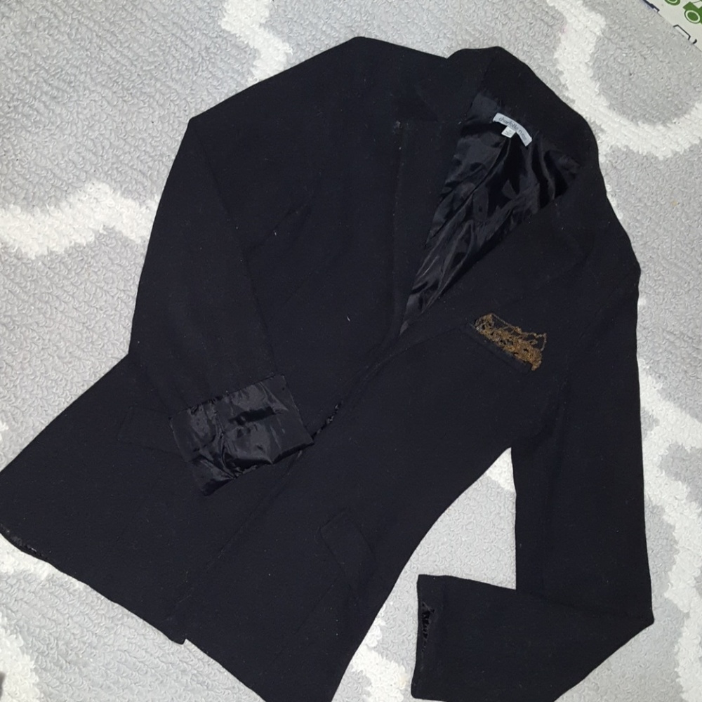 Black cardigan
